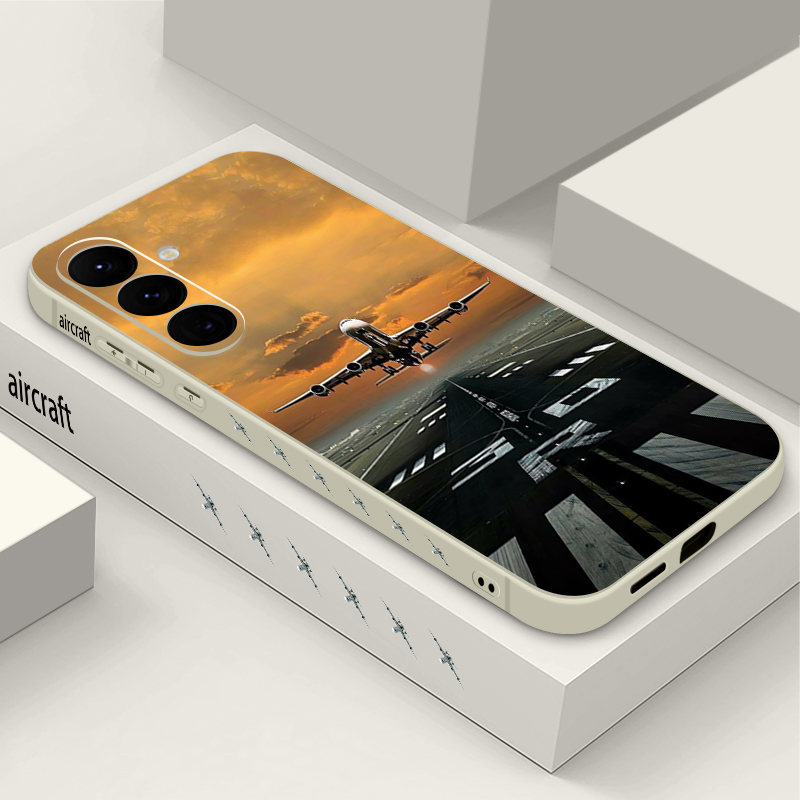 Samsung Galaxy A55 - Flugzeug-Print Handyhülle für Samsung Galaxy S26