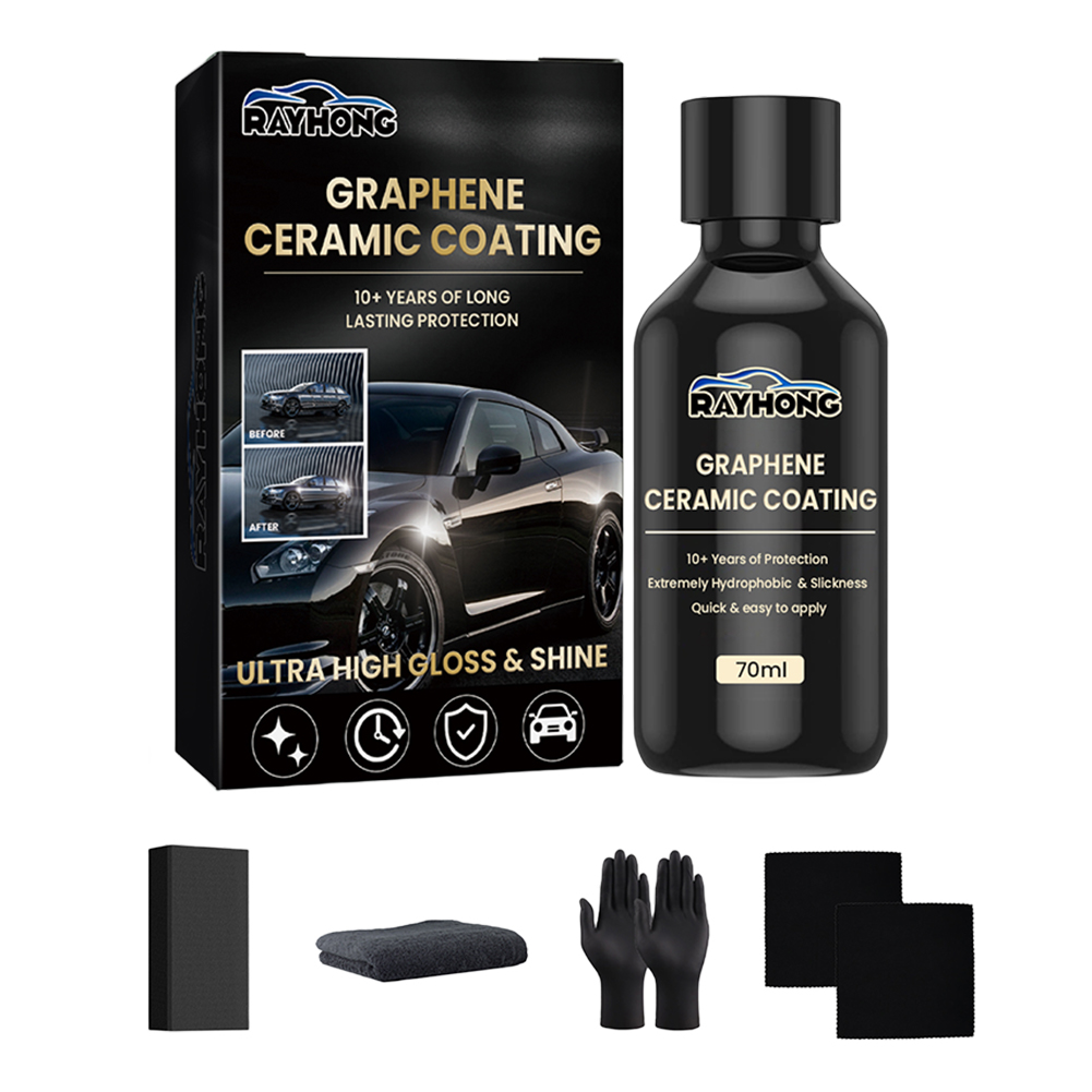 Nano Liquid Coating - 70ml Nano-Keramikbeschichtung Graphen Fortschrittliche Technologie Superhydrophobe