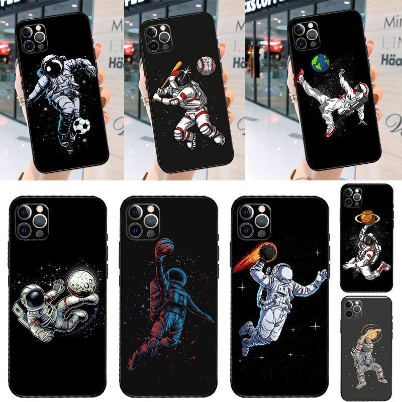Realme C67 - Astronauten-Baseball-Fußball-Basketball-Hülle für Realme 16 11 12