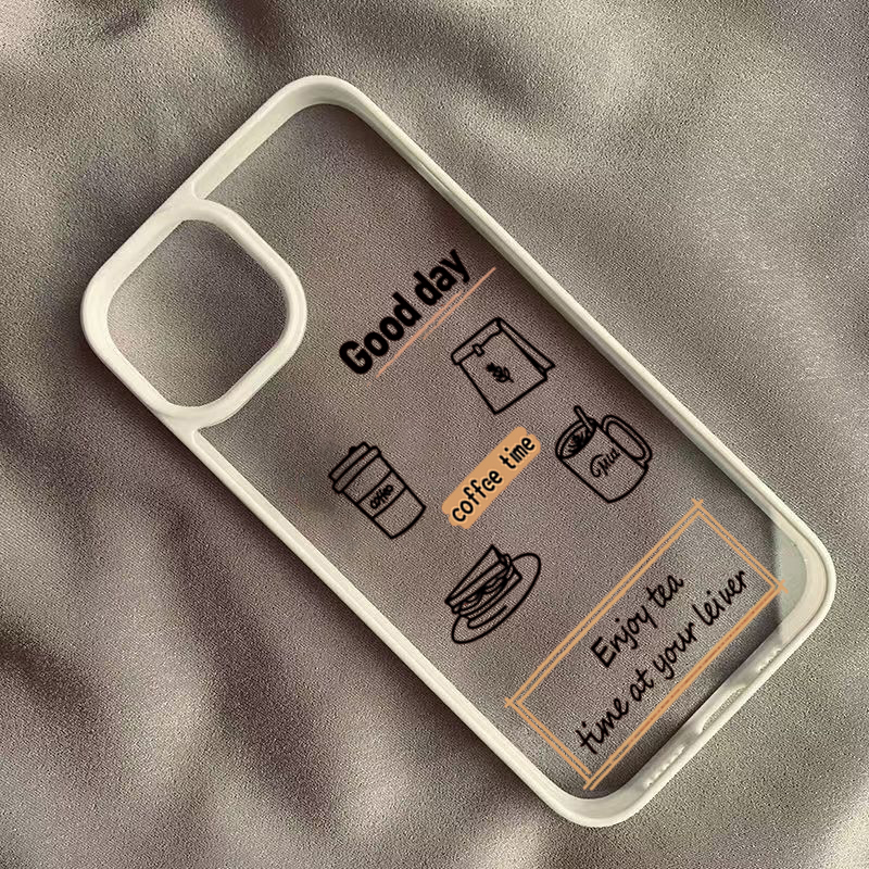 Warme Kaffee-Muster Handyhülle – Samsung Galaxy A55 Bewertung und Preis