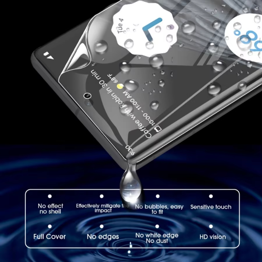 1-4PCS Vollständige Abdeckung  – Flexible Tpu Film Bewertung und Preis