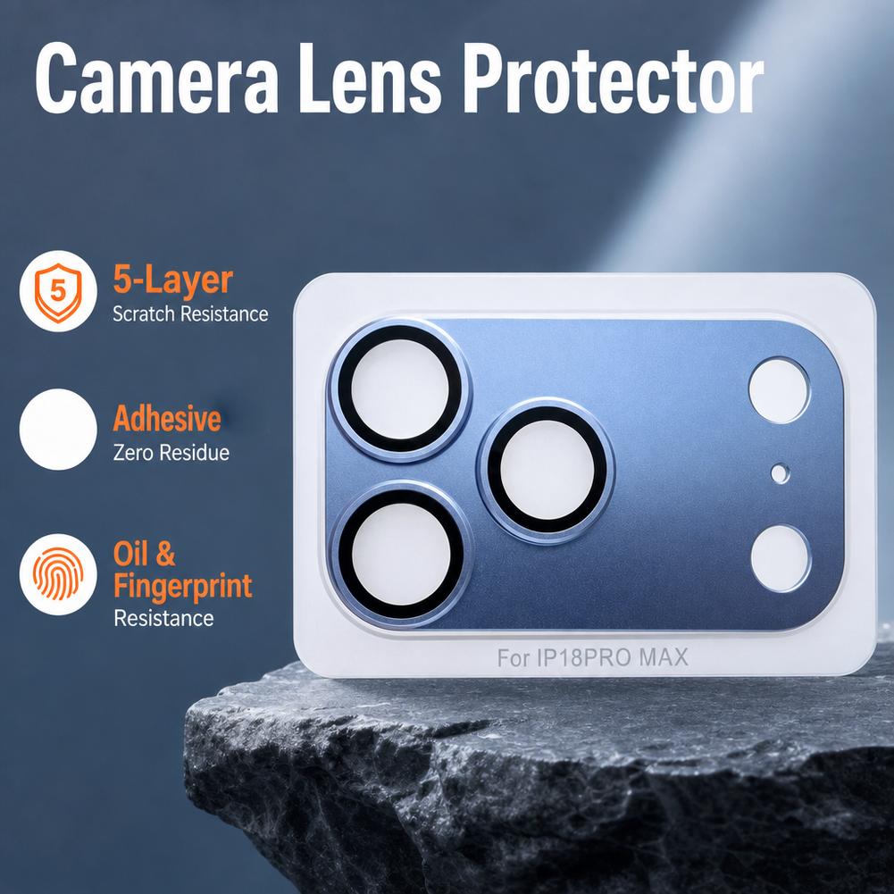 Metall-Kamera-Schutz aus gehär – Camera Lens Protector Bewertung und Preis