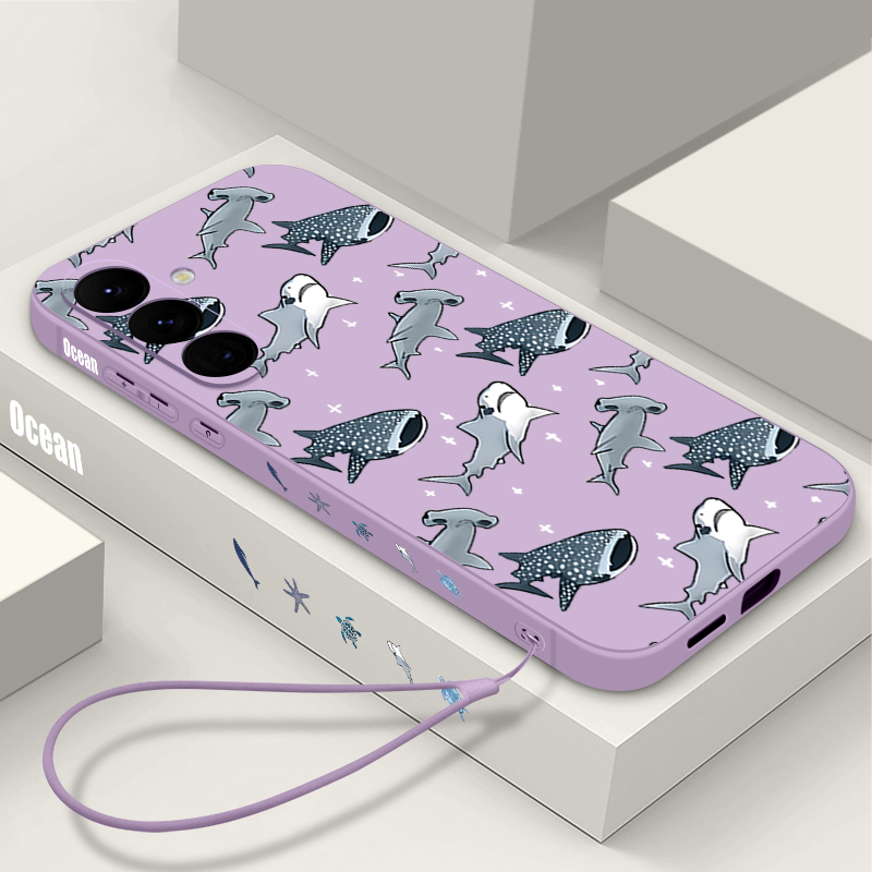 Cartoon Shark Telefon Fall Für – Samsung Galaxy A55 Bewertung und Preis